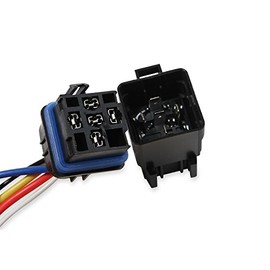 Mr Gasket 40100G Waterproof Relay 12V DC/30 Amp Continuous/40 Amp Momentary 7 in. Long Wiring Pigtail Waterproof Relay