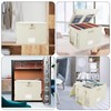 ENGPOW File Box with Lock,Fireproof Document Box with Zipper Lid,Collapsible