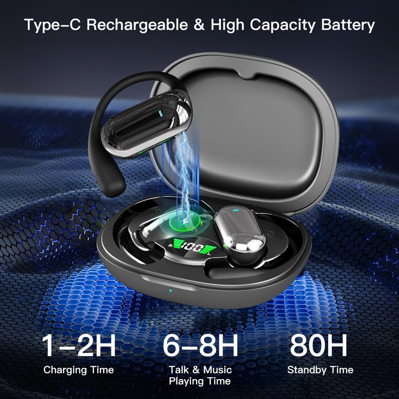 AI Translation Earbuds Real Time – 144 Languages (Incl. Spanish),