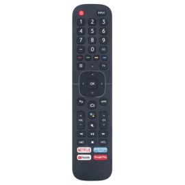 ERF2G60H Replaced Voice MIC Remote Fit for Hisense TV 32H5500G 32H5510G 43H5500G 43H5510G 43H5580G 55H9G 43H5670G 55H6570G 65H6570G 70H6570G 75H6570G 85H6570G 43H6510G 50H6510G 55H6510G 65H6510G