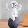 Cute Small Astronaut Figurines,Spaceman Statue Decor for Living Room Bedroom