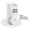 Sansai 7 Day/24hrs Outlet/Powerplug Digital Timer 2400W 240V 10A Max