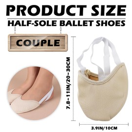 LNQ LUNIQI Women's Twist Socks Gymnastics 1 Pair Half Socks Children Non-Slip Yoga Socks Dance Socks Toe Protect for Dance Gymnastics Skin Colour, beige