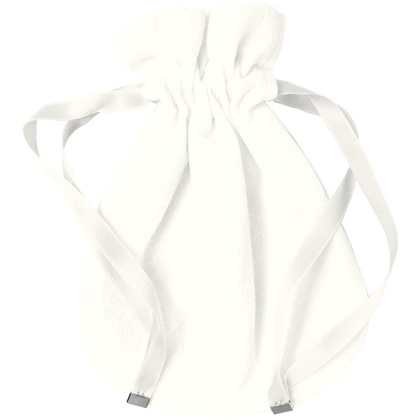 Cluster Likes Gauze/Lace Drawstring Cloth/White Gauze Lined with Gauze for