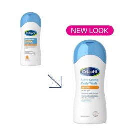Cetaphil Ultra Gentle Refreshing Body Wash, For Dry to Normal, Sensitive Skin