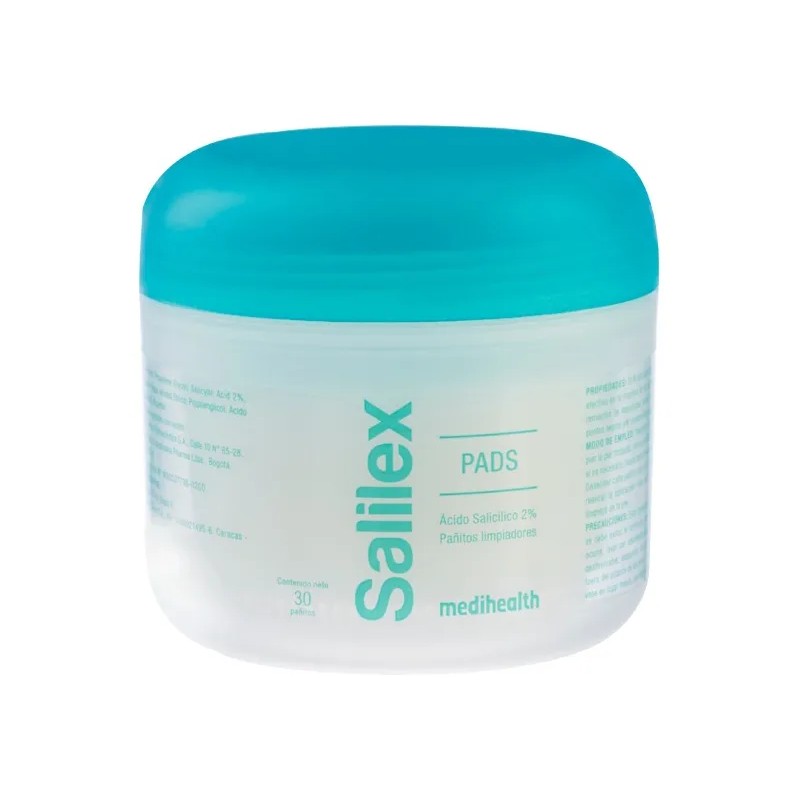 Salilex Pads Dermo-limpiador Libres De Jabon Para Piel Grasa