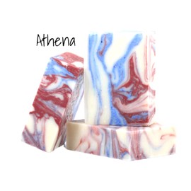 3 PACK OF MAGNANIMOUS SOAP BARS "ATHENA" SCENT (BERGAMOT/BASIL/OAKMOSS/PATCHOULI) - THE BEST ALL-NATURAL SOAP BARS ON THE PLANET, ZEUS APPROVED!