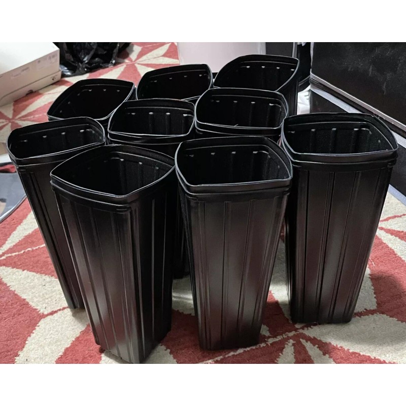 Stuewe & Sons (9) 4" x 9" Pots Treepots For