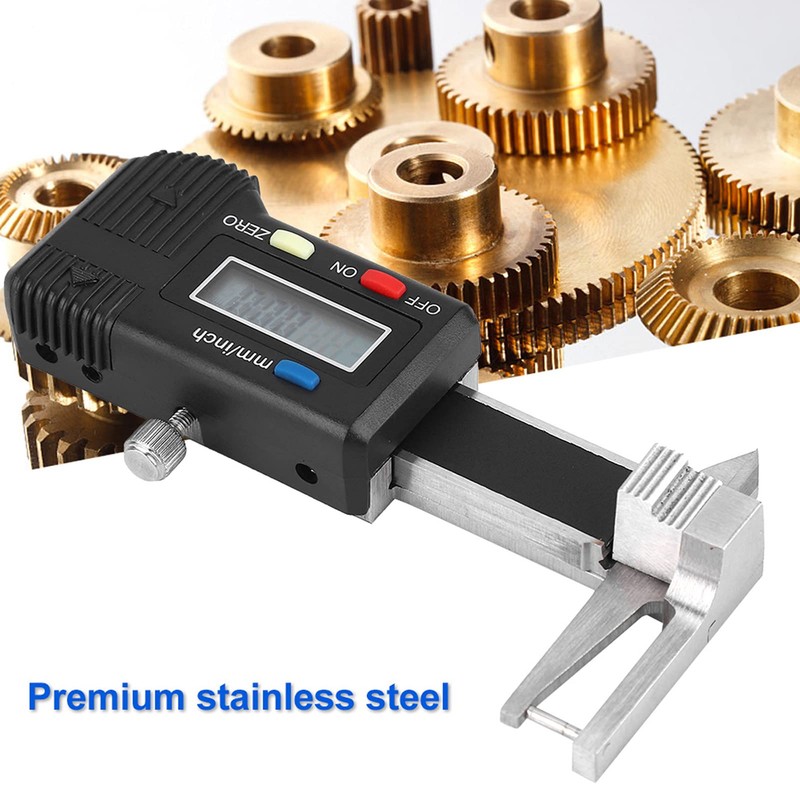 Electronic Digital Caliper, 1.5V Stainless Steel Micro Electronic Digital Display