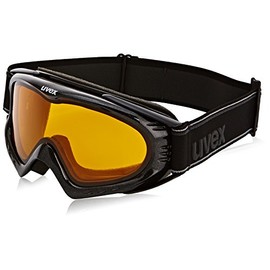 Uvex F2 Ski Google - Black Metallic S1