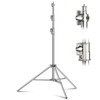 9.2 FT Stainless Steel Light Stand Photography, Heavy Duty Photography