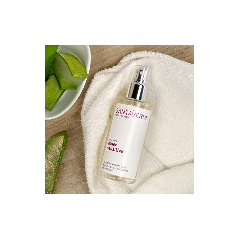 SantaVerde, Aloe Vera, Facial Toner Sensitive, 100 ml