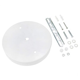 LC LICTOP White 6" Ceiling Canopy Light Kit with Hardware 1 Set