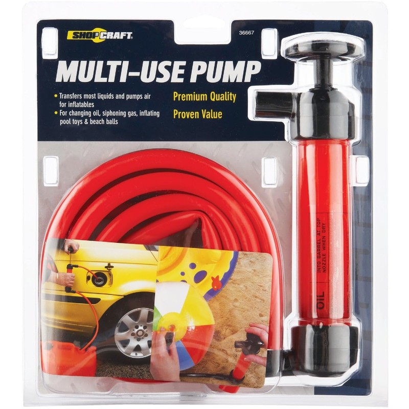 Custom Accessories Shop Craft 36667 Multi Purpose Siphon Pump
