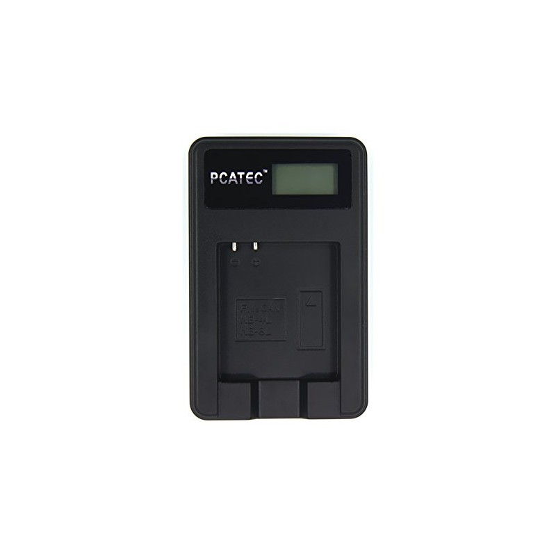PCATEC Canon NB-4L Compatible USB Charger, 4-Level Display Specifications, IXY