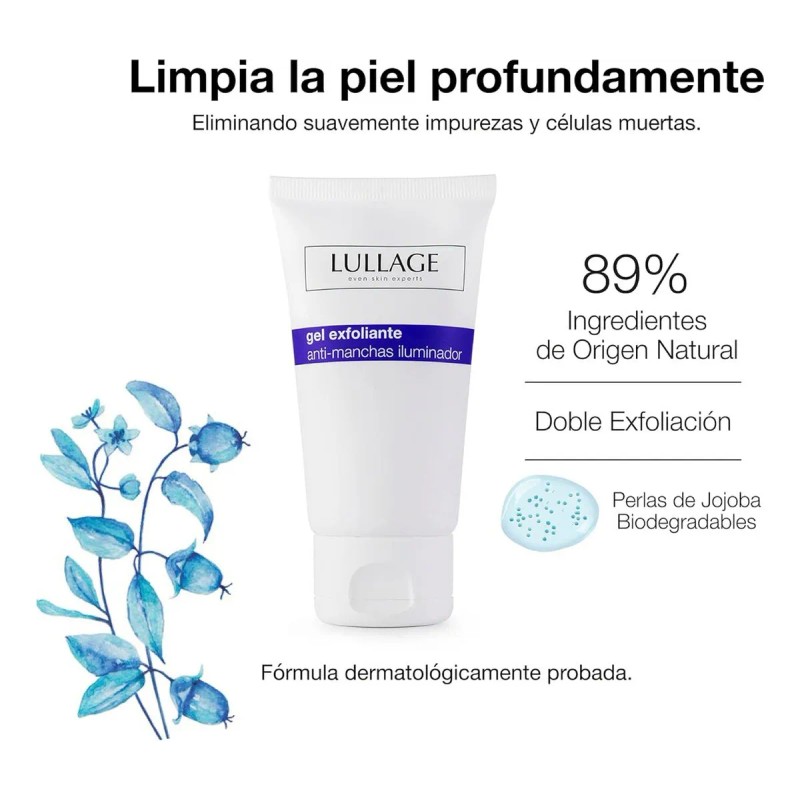 Gel Exfoliante Suave. Peeling Enzimático Tipo De Piel Mixta