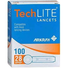 ARKRAY TECHLITE LANCETS Lancet, 28G, 100/bx