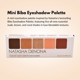 Natasha Denona Mini Biba Palette 5 Eyeshadow palette - Bruno, Izzy, Blaze Nude, Plush, Wink