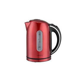 EUROSTAR EKS17RD 1.7L Stainless Steel Electric Kettle, Red