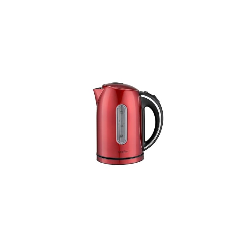 EUROSTAR EKS17RD 1.7L Stainless Steel Electric Kettle, Red