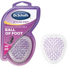 Dr. Scholl's Ball of Foot Cushions for High Heels (One Size) // Relieve and Prevent Ball of Foot Pain with Discreet Cushions That Absorb Shock and Make High Heels More Comfortable