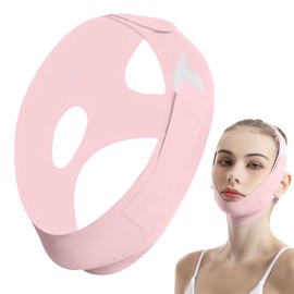 RAMGLYO 1 Pcs chin strap for sleeping Reusable Chin Strap,V-Shape Chin Face Tightening Band,Face Lifting Belt for Women,Adjustable Graphene Face Slimming Strap,face lift strap,double chin reducer.