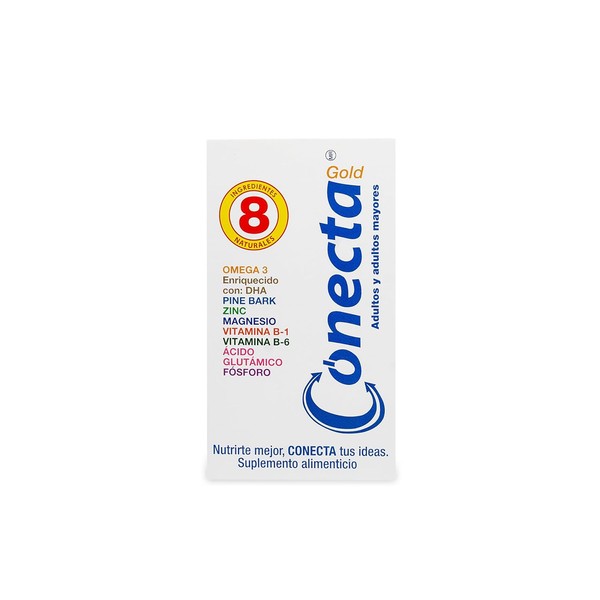 Suplemento alimenticio Conecta Gold (600 mg) - Producto Original de