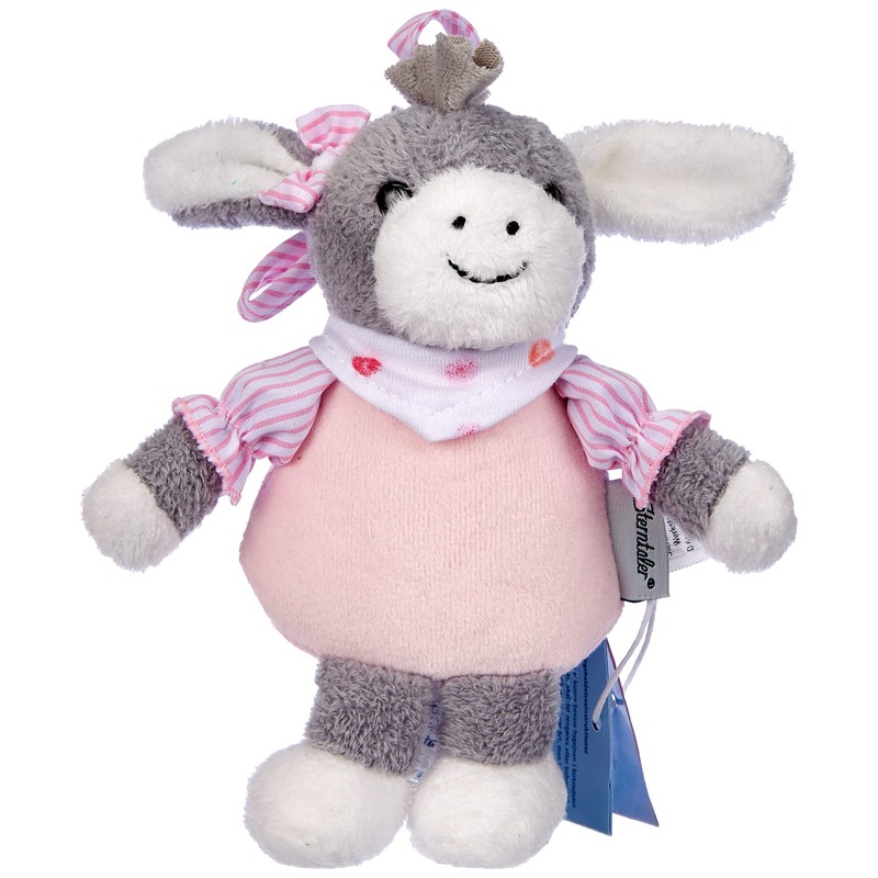 Sterntaler Velcro Bib and Mini Toy Gift Set