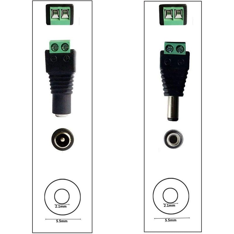 TronicsPros DC 12V-24V 3A LED Strip Dimmer Switch LED Tape