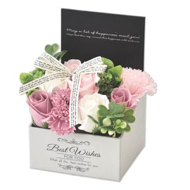 Poppy Nagoya MK-008 Soap Flower Artificial Flower Bouquet Gift Soap Flower Pink