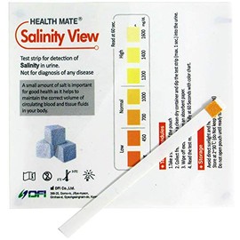 HealthMate Home Salinity Salt Urine Tests 10 Strips