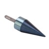 Firewood Split Drill Bit Square Shank BluePlated Screw Cone Head