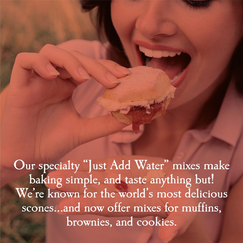 English Scone Mix, Tart Cherries by Sticky Fingers Bakeries –