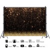 ASDCXZ Gold Background 2.5 x 1.8 m, Golden Glitter Particles,