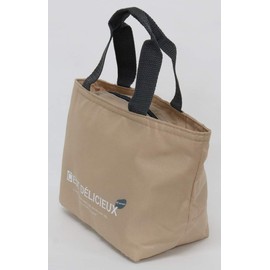 TORUNE Cold Insulated Lunch Bag, LIL, Brown, 10.2 x 3.9 x 6.3 inches (26 x 10 x 16 cm)