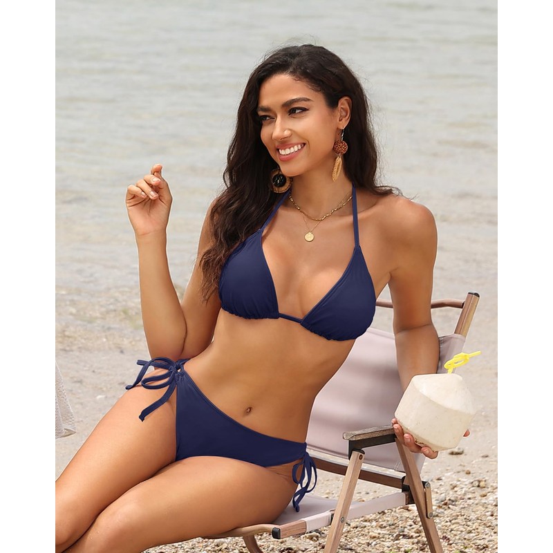 Tempt Me - Traje de baño triángulo para mujer, con