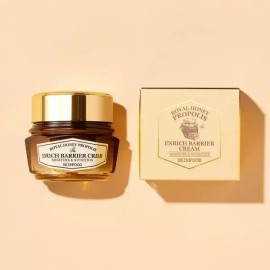 Skin Food 스킨푸드로열허니 에센스 14ml 선착순 로열허니 프로폴리스 배리어 크림 63ml Skinfood Royal Honey Essence 14ml First-Come Royal Honey Propolis Barrier Cream 63ml [Barrier Cream (+Essence 14ml)]
