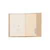 SIWA Book Cover, Bunko Size, Brown