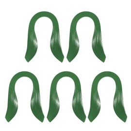 PATIKIL Quilling Strips Paper 600pcs 5mm 39cm Origami Paper Quilling Kits for Art DIY Hand Craft Christmas, Army Green