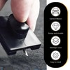 Bawkars 4 PCS Floor Mat Clips, Car Carpet Twist Lock