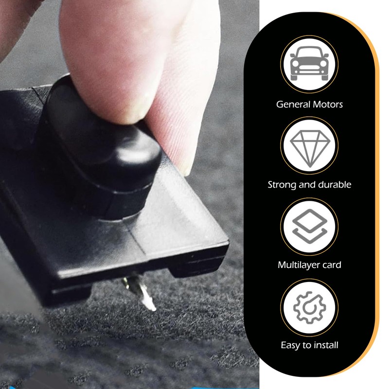 Bawkars 4 PCS Floor Mat Clips, Car Carpet Twist Lock