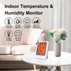 KEWO Digital Hygrometer Indoor Thermometer Humidity Gauge with Large Backlit