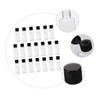 OHPHCALL 30pcs Clear Travel Bottles Refillable Lightweight Leak Containers for