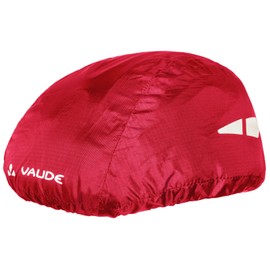 VAUDE Helmet Raincover Rain Hat, Red, One Size