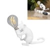 Modern Resin Mouse Lamp E12 Creative Desktop Decoration Animal Lamp