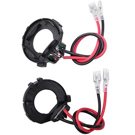 HUIQIAODS H7 LED Headlight Bulb Adapter Retainers Holder Socket Fit VW Golf MK7 Jetta (Pack of 2)