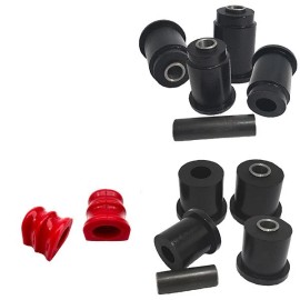 PSBushings 10x Full Front Bushing Kit with Sway Bar 33mm fits Nissan Frontier D40 (05-22)