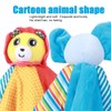2pcs Infant Soft Cartoon Animal Appease Towel Teether Baby Soothing