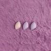 ILU Olive Cut Shaped Purple Makeup Sponge