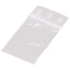 1000 x 50 my, 50 x 70 mm LDPE Clear
